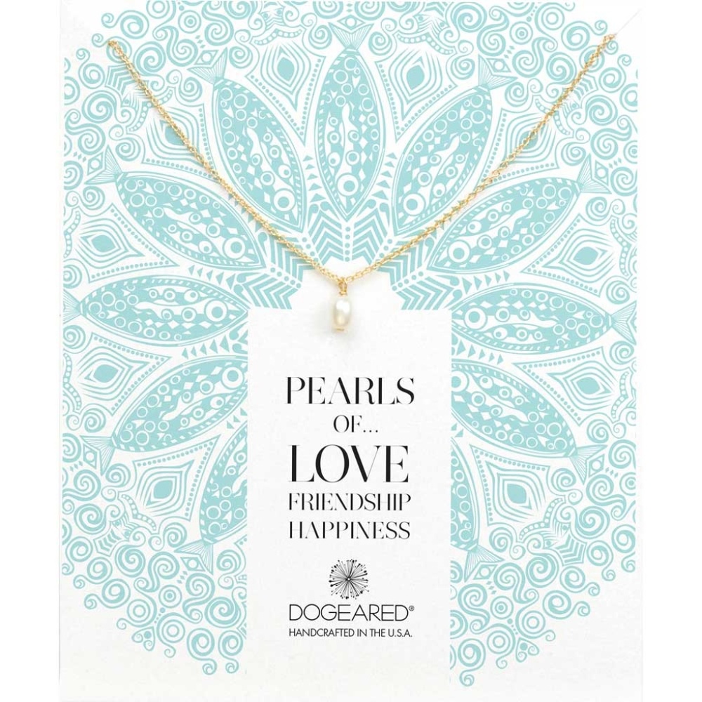 Dogeared Pearls Of Love Necklace
